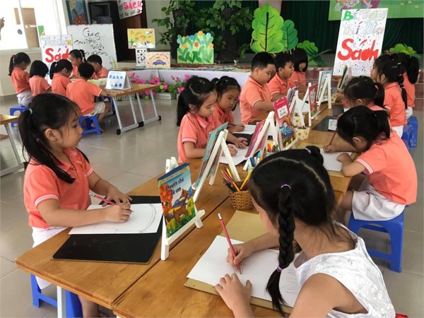 Ngày hội  Bé yêu đọc sách  năm học 2020-2021